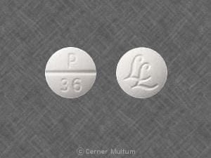 Imprint P 36 LL - pyrazinamide 500 mg
