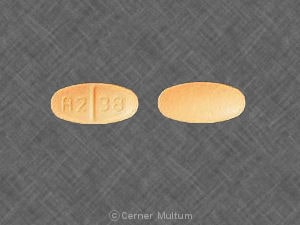 Image 1 - Imprint A2 38 - Quinaretic 12.5 mg / 10 mg