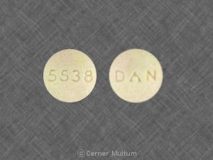 Imprint 5538 DAN - quinidine 324 mg