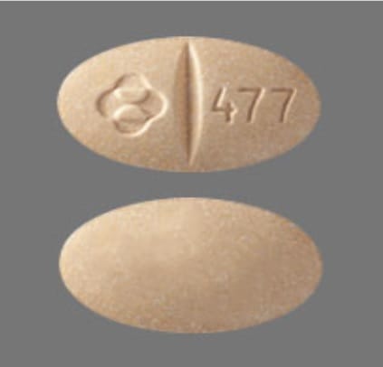 Imprint Logo 477 - Isentress 100 mg