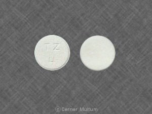 Image 1 - Imprint TZ 4 - Remeron SolTab 45 mg