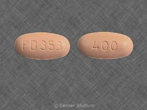 Image 1 - Imprint PD353 400 - Rezulin 400 mg