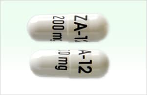 Image 1 - Imprint ZA-12 200 mg - ribavirin 200 mg