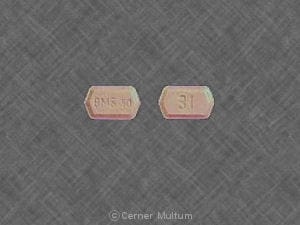 Image 1 - Imprint BMS 40 31 - Serzone 50 mg