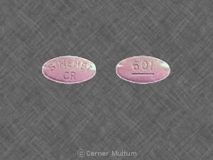 Image 1 - Imprint SINEMET CR 601 - Sinemet CR 25 mg / 100 mg