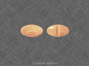 Image 1 - Imprint SINEMET CR 521 - Sinemet CR 50 mg / 200 mg