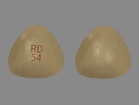 Imprint RD 54 - sirolimus 2 mg