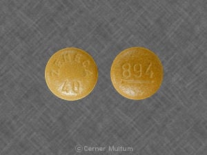 Imprint 894 ZENECA 40 - Sular 40 mg