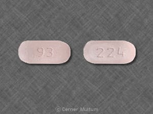 Image 1 - Imprint 93 224 - sumatriptan 100 mg