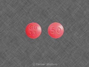 Image 1 - Imprint GG 33 50 - thioridazine 50 mg