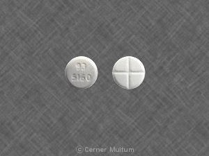 Imprint 93 5160 - tizanidine 4 mg