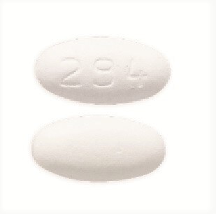 Imprint 294 - trandolapril/verapamil 1 mg / 240 mg