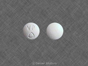 Image 1 - Imprint VP Logo - Vicoprofen 7.5 mg / 200 mg