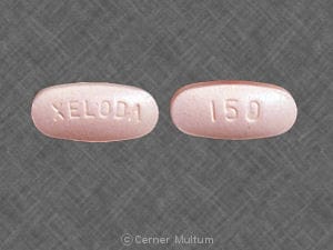 Imprint XELODA 150 - Xeloda 150 mg
