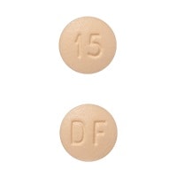 Imprint DF 15 - darifenacin 15 mg