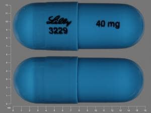 Imprint Lilly 3229 40 mg - Strattera 40 mg