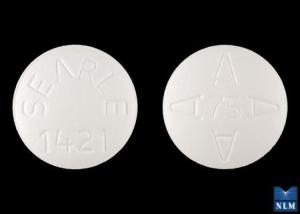 Image 1 - Imprint SEARLE 1421 AAAA 75 - Arthrotec 75 mg / 200 mcg