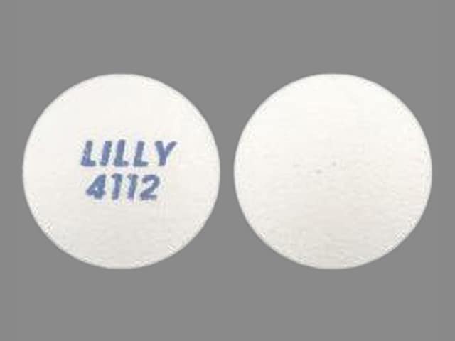 Imprint LILLY 4112 - Zyprexa 2.5 mg
