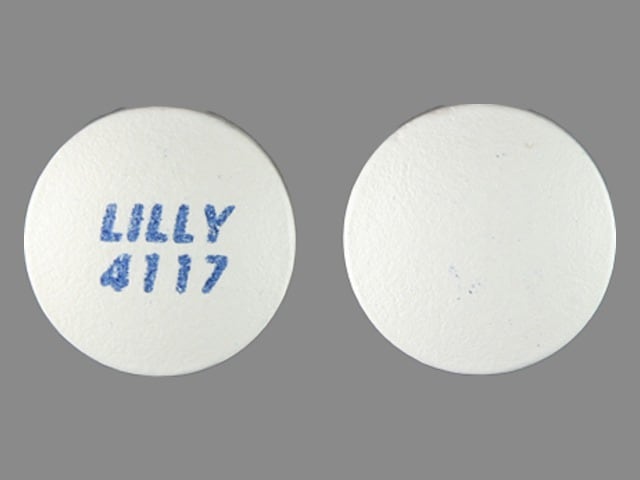 Imprint LILLY 4117 - Zyprexa 10 mg