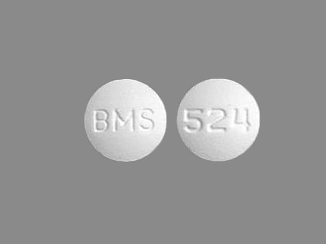 Imprint BMS 524 - Sprycel 70 mg