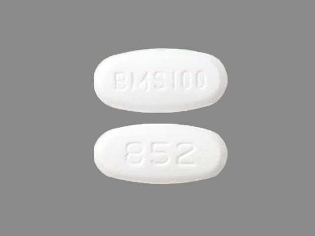 Image 1 - Imprint BMS 100 852 - Sprycel 100 mg