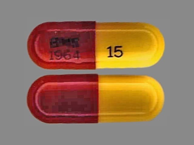 Image 1 - Imprint 15 BMS 1964 - Zerit 15 mg