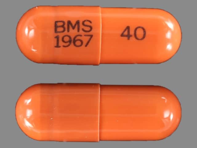 Image 1 - Imprint 40 BMS 1967 - Zerit 40 mg