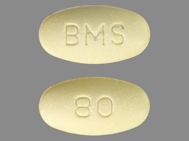 Image 1 - Imprint BMS 80 - Pravachol 80 mg