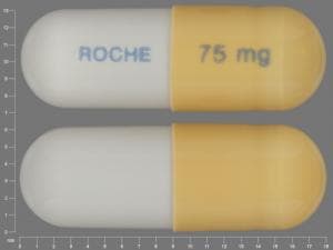 Imprint ROCHE 75 mg - Tamiflu 75 mg