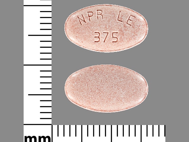 Image 1 - Imprint NPR LE 375 - Naprosyn 375 mg