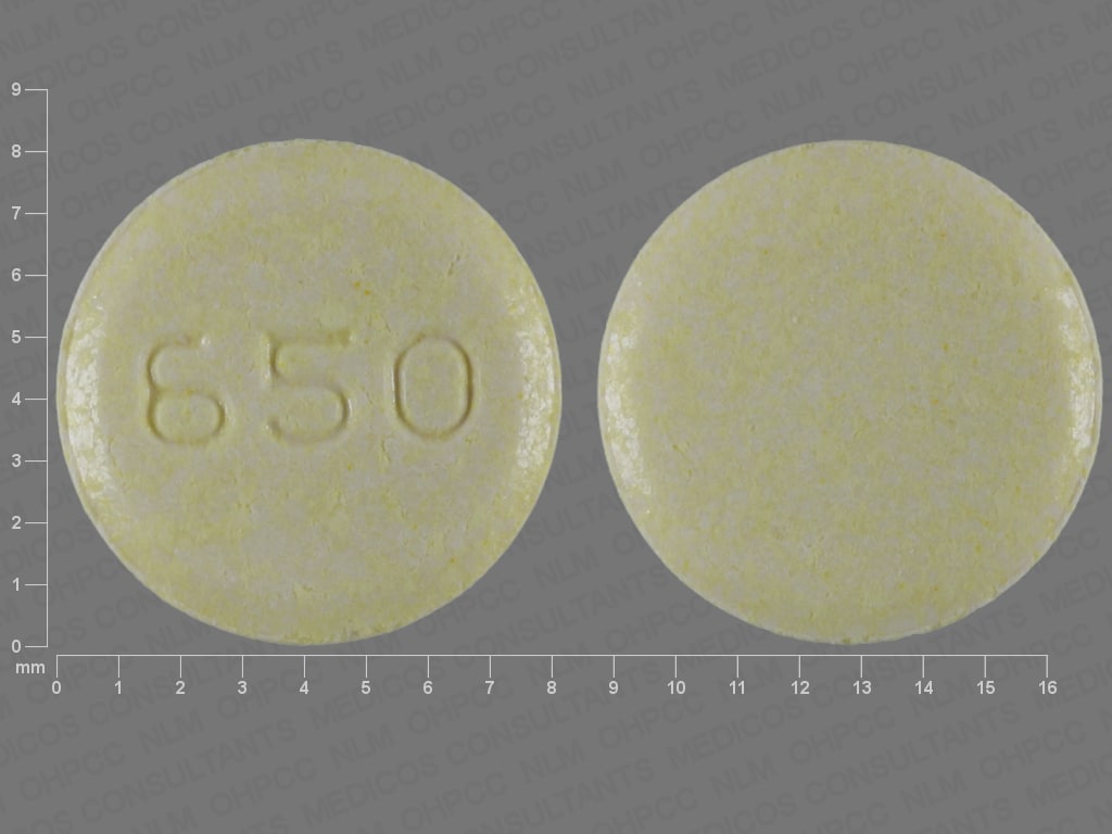 Image 1 - Imprint 650 - Sinemet 25 mg / 100 mg