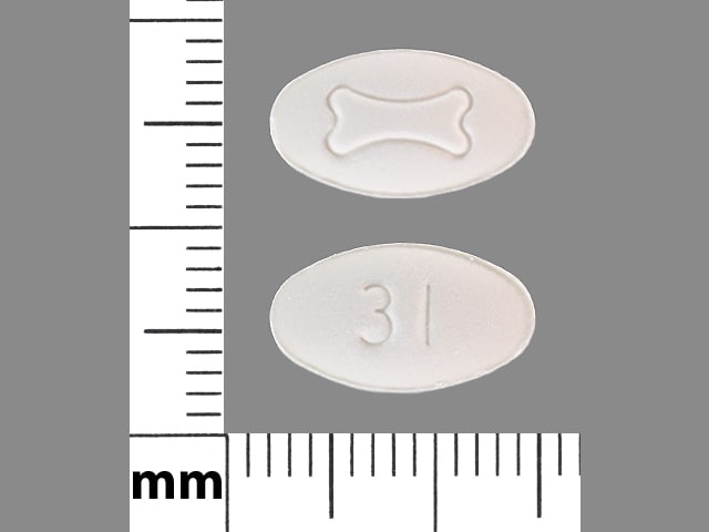 Imprint Logo 31 - Fosamax 70 mg
