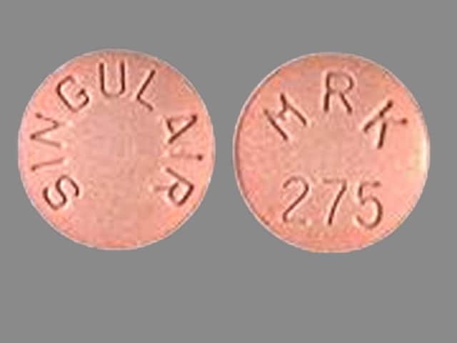 Imprint SINGULAIR MRK 275 - Singulair 5 mg