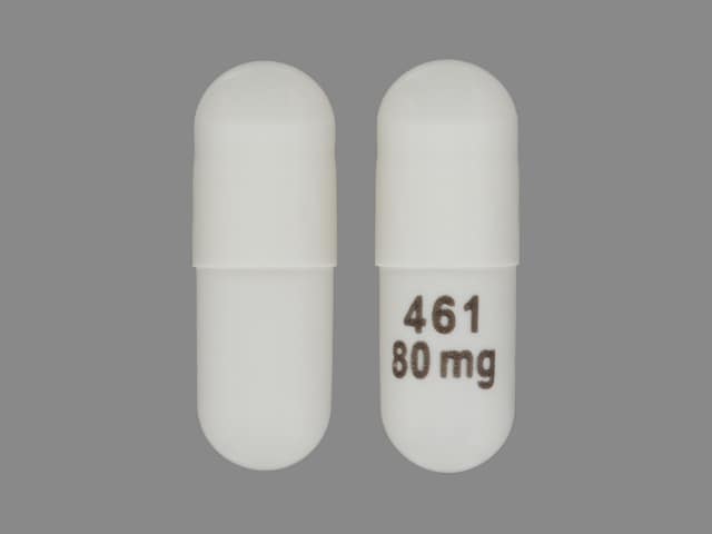 Imprint 461 80 mg - Emend 80 mg