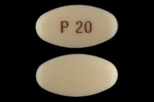 Imprint P20 - pantoprazole 20 mg