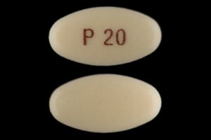 Image 1 - Imprint P20 - pantoprazole 20 mg