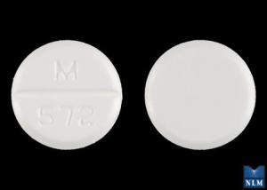Pill Finder: M 572 White Round - Medicine.com