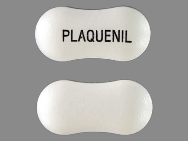 Imprint PLAQUENIL - hydroxychloroquine 200 mg