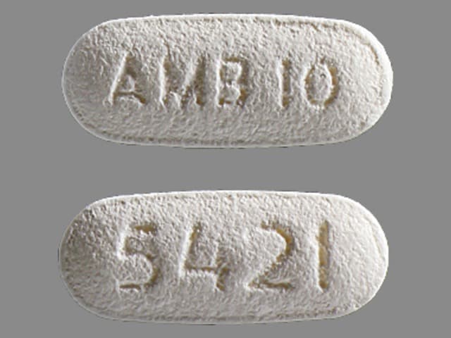 Imprint AMB 10 5421 - Ambien 10 mg