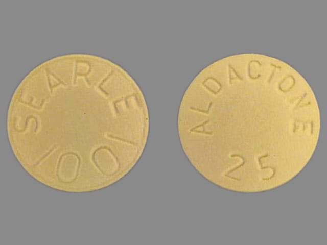 Image 1 - Imprint ALDACTONE 25 SEARLE 1001 - Aldactone 25 mg