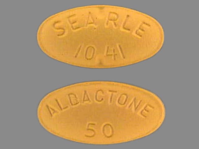 Imprint ALDACTONE 50 SEARLE 1041 - Aldactone 50 mg