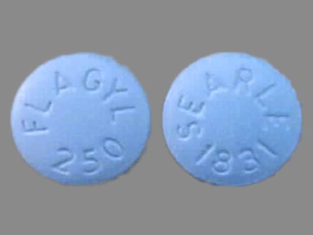 Image 1 - Imprint FLAGYL 250 SEARLE 1831 - Flagyl 250 mg