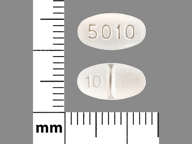 Imprint 5010 10 - Demadex 10 mg