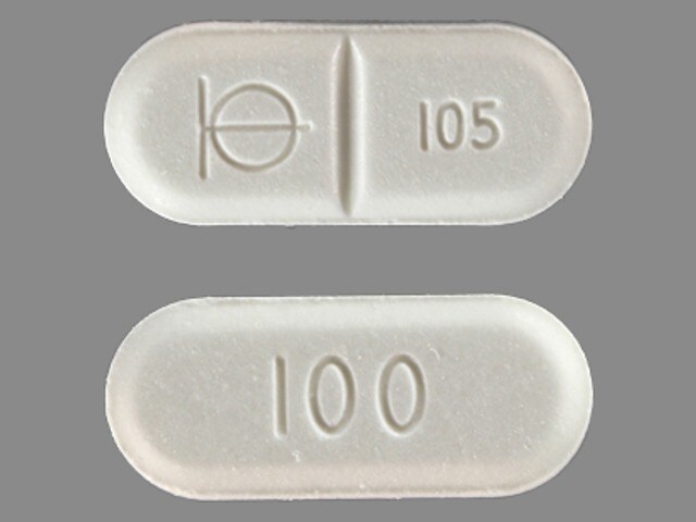 Imprint Logo 105 100 - Demadex 100 mg