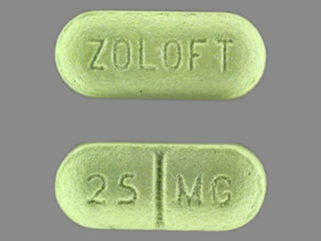 Image 1 - Imprint ZOLOFT 25 MG - Zoloft 25 mg