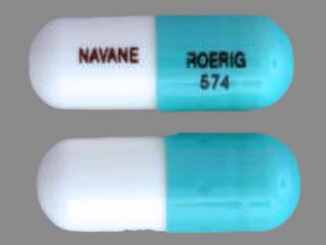 Image 1 - Imprint NAVANE ROERIG 574 - Navane 10 mg
