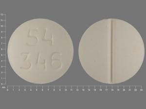 Imprint 54 346 - lithium 450 mg