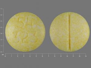 Image 1 - Imprint 54 323 - methotrexate 2.5 mg