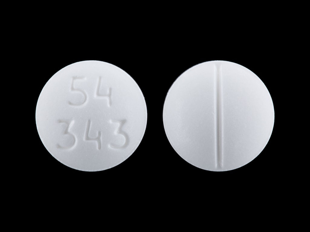 Pill Finder: 54 343 White Round - Medicine.com round pill 175 t