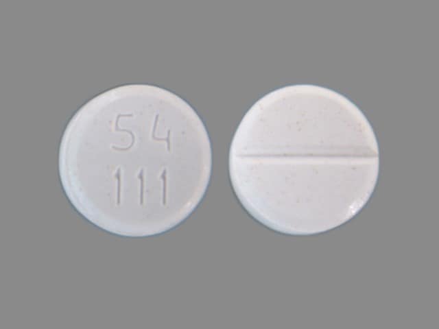 Imprint 54 111 - mefloquine 250 mg